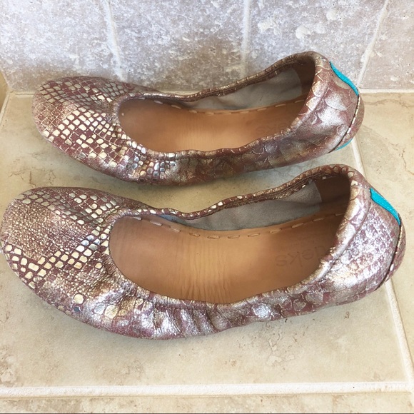 Tieks size 7 Wild Copper - Picture 2 of 6
